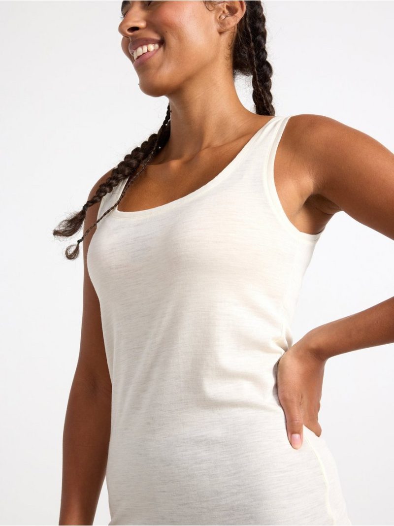 Tank top in merino wool - 8362684-325