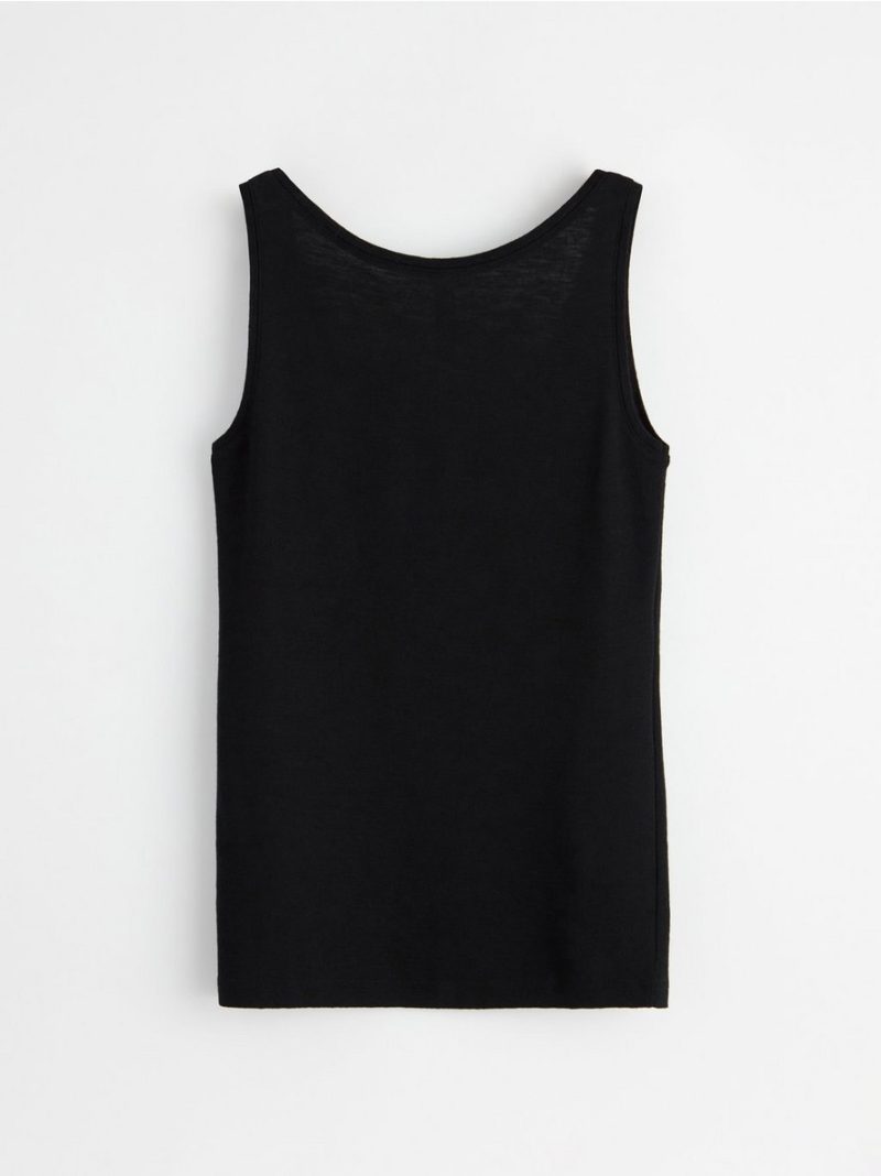 Tank top in merino wool - 8362684-80