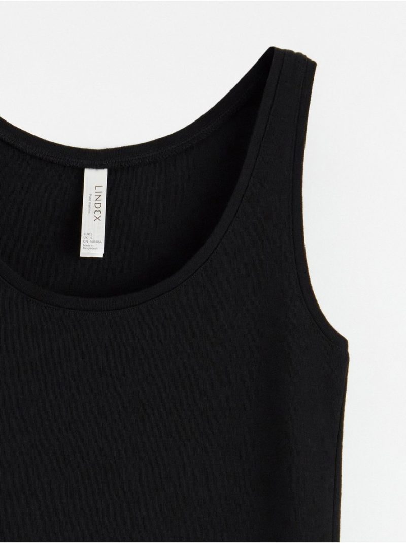 Tank top in merino wool - 8362684-80