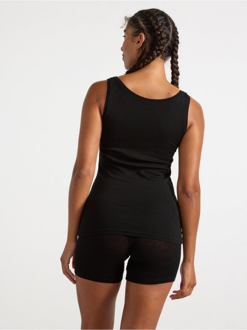 Tank top in merino wool - 8362684-80