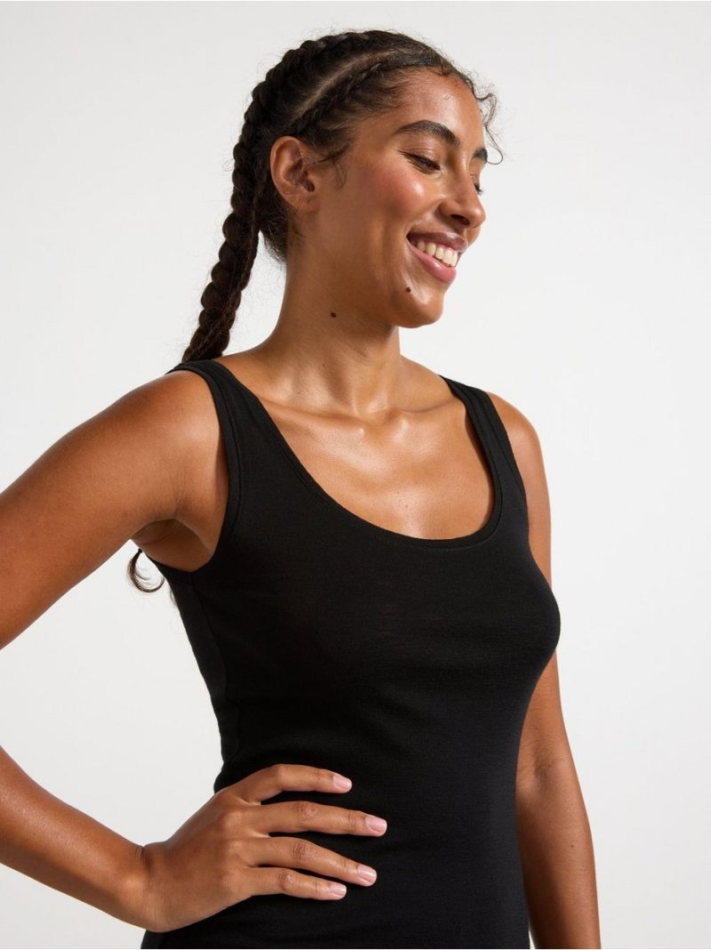 Tank top in merino wool - 8362684-80
