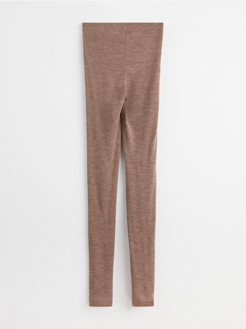 Leggings in merino wool - 8362685-7199