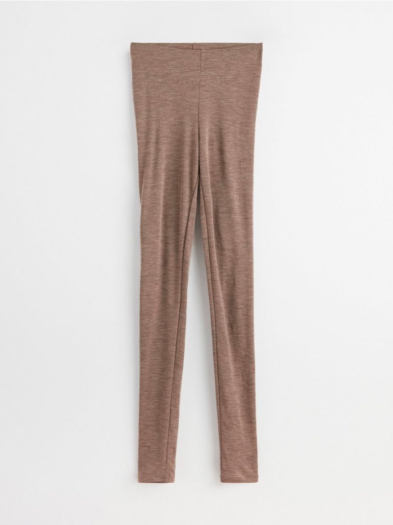 Leggings in merino wool - 8362685-7199