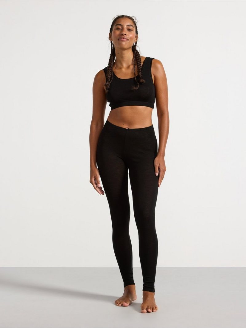 Leggings in merino wool - 8362685-80