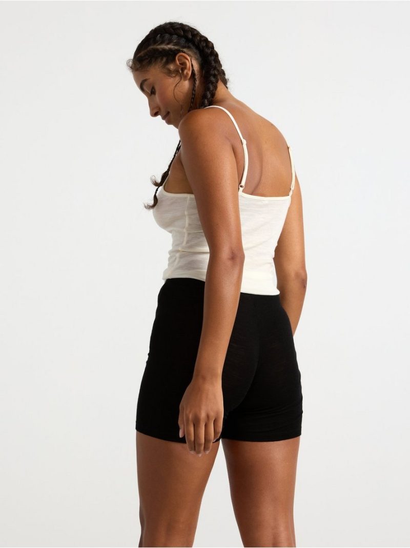 Cycling shorts in merino wool - 8362687-80
