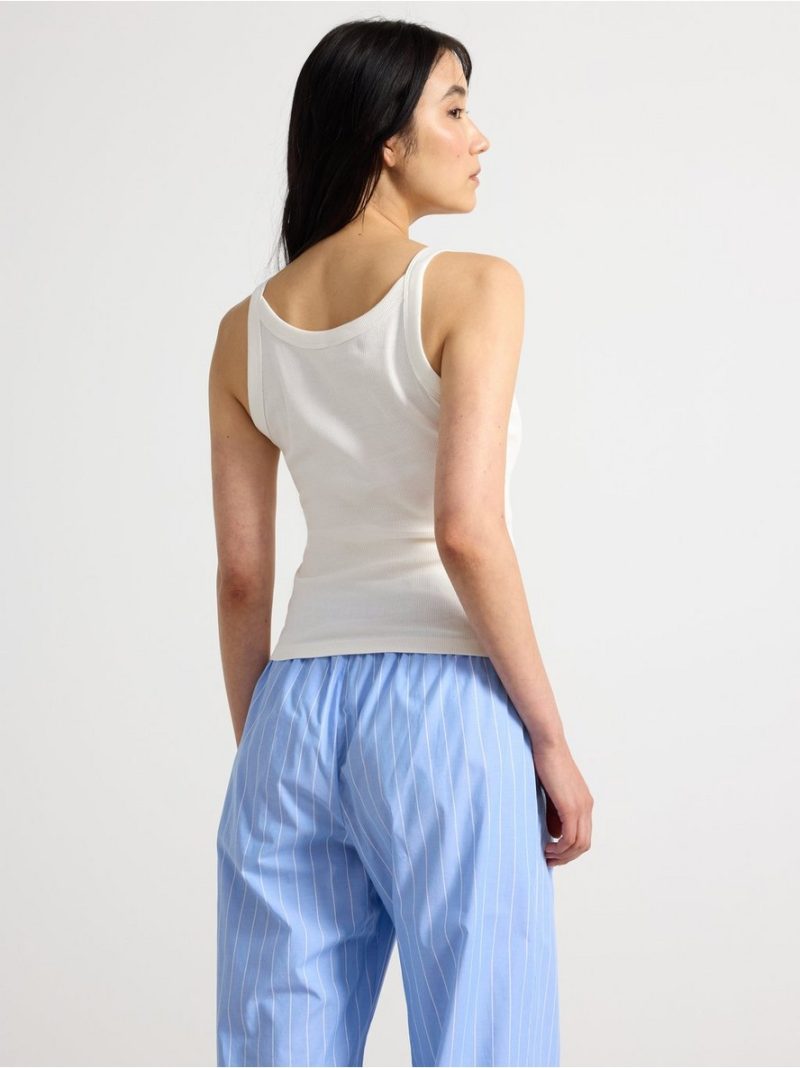 Ribbed tank top - 8374788-300