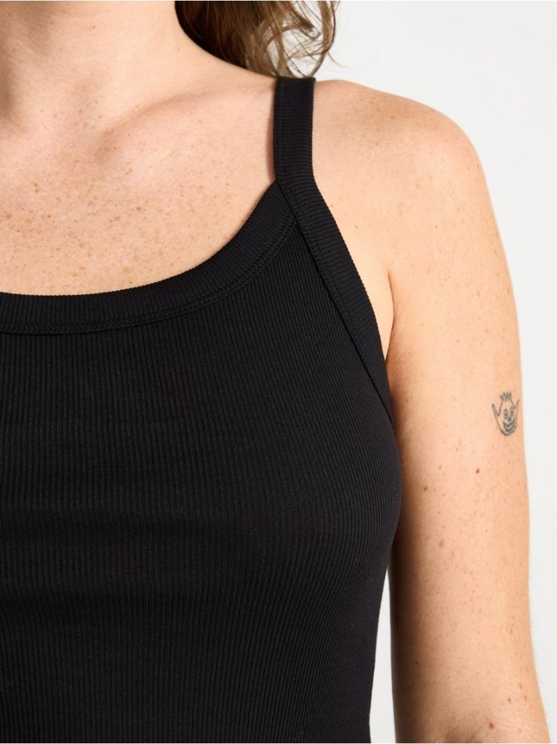 Ribbed tank top - 8374788-80