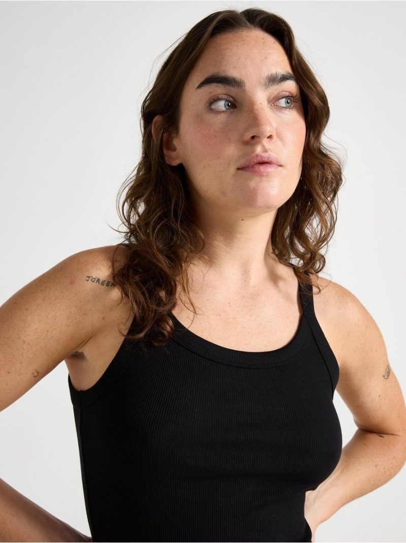 Ribbed tank top - 8374788-80