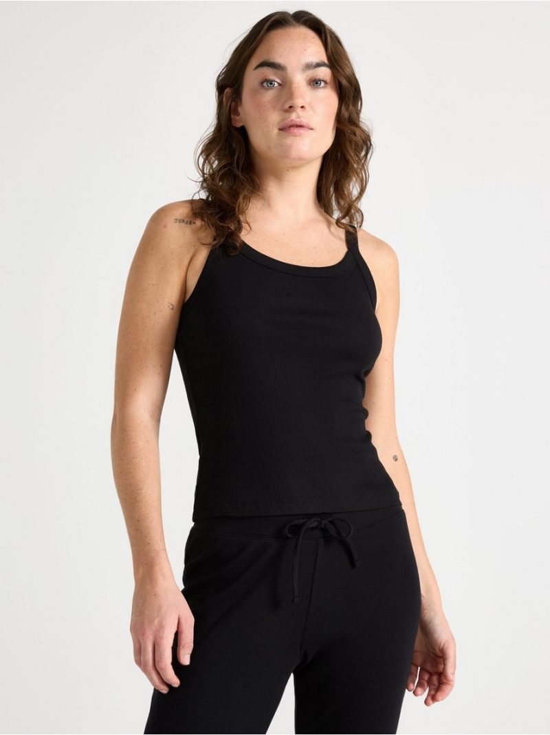 Ribbed tank top - 8374788-80
