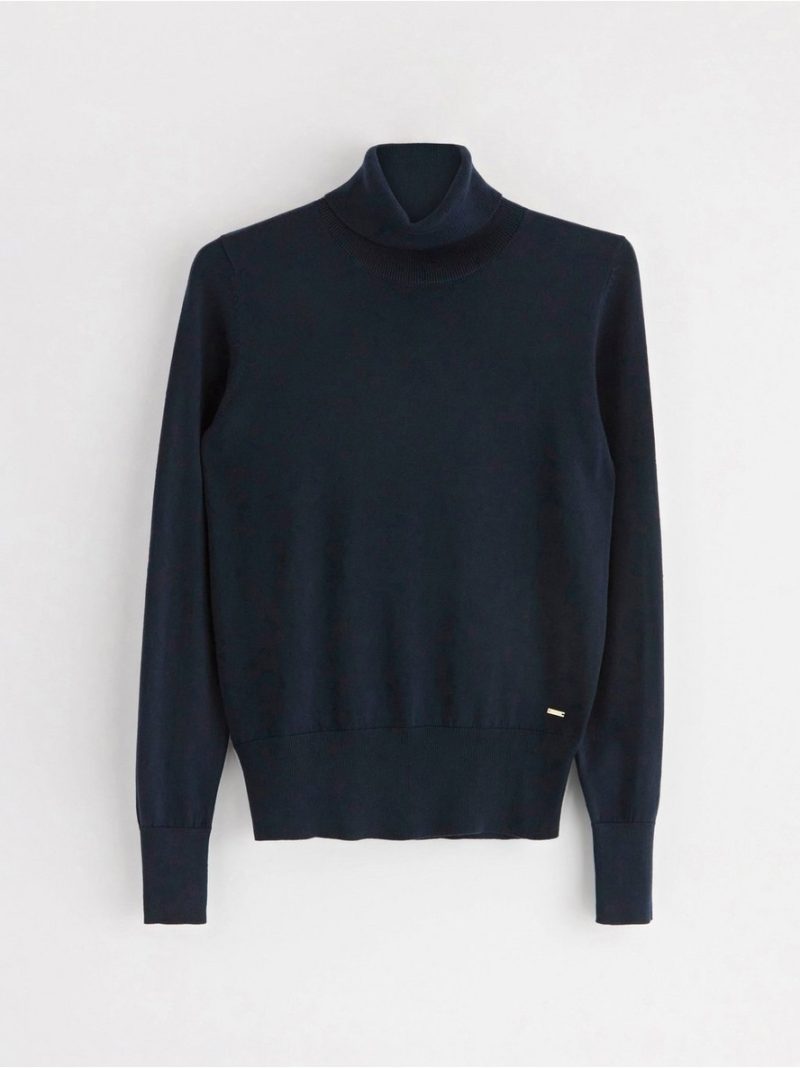 - Long-sleeved turtleneck top Long-sleeved turtleneck top - 8385452-2150