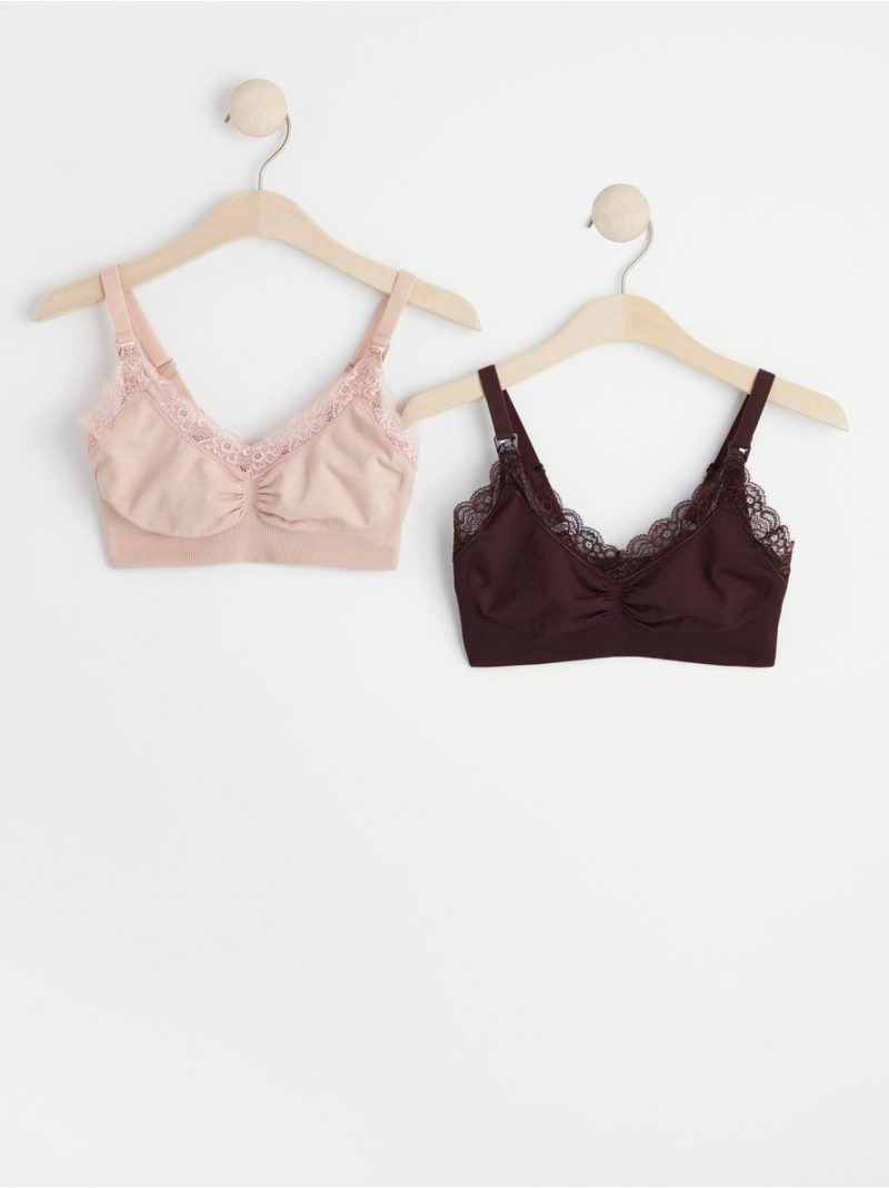 - MOM 2-pack seamless nursing bra MOM 2-pack seamless nursing bra - 8394817-61