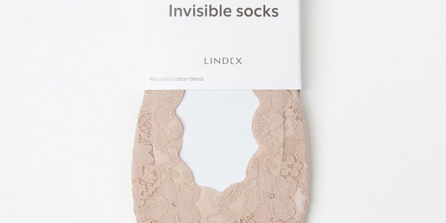 Lace invisible socks - 8404059-5329