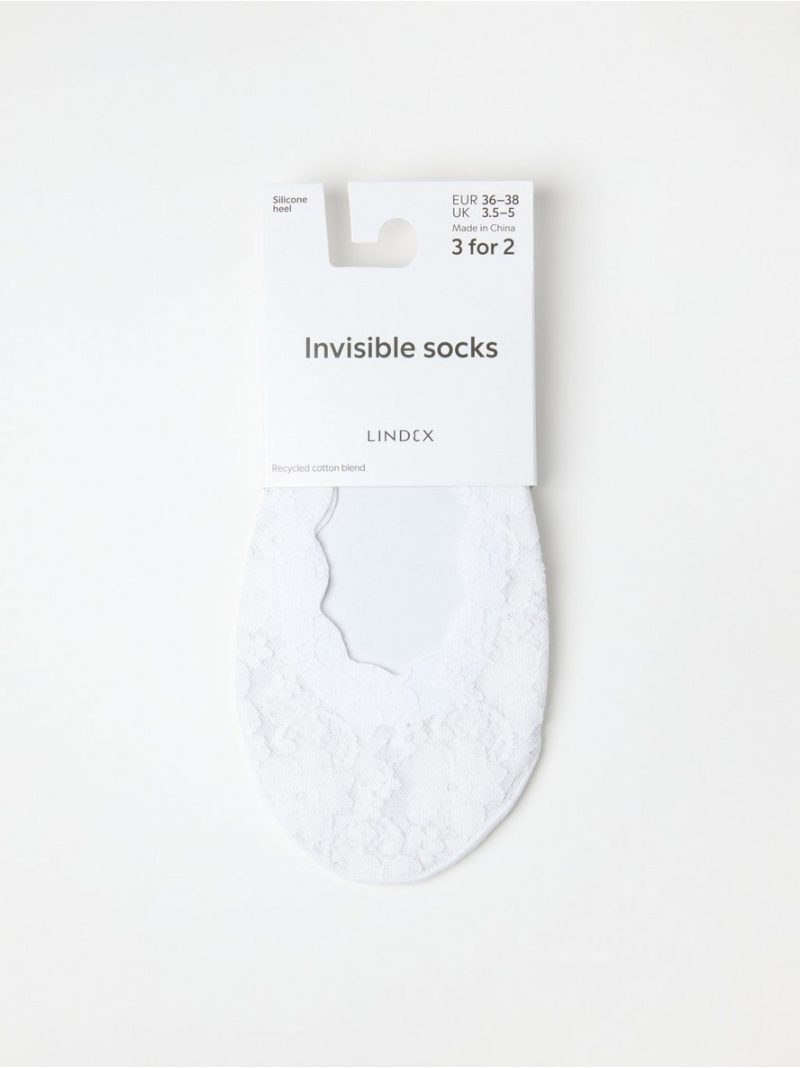 - Lace invisible socks Lace invisible socks - 8404059-70