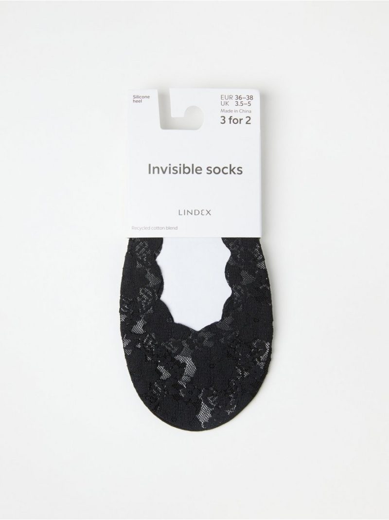 - Lace invisible socks Lace invisible socks - 8404059-80