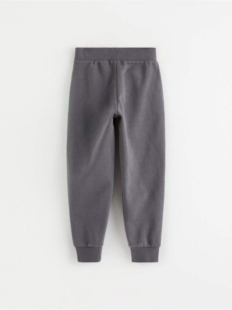 Joggers with brushed inside - 8405826-7486