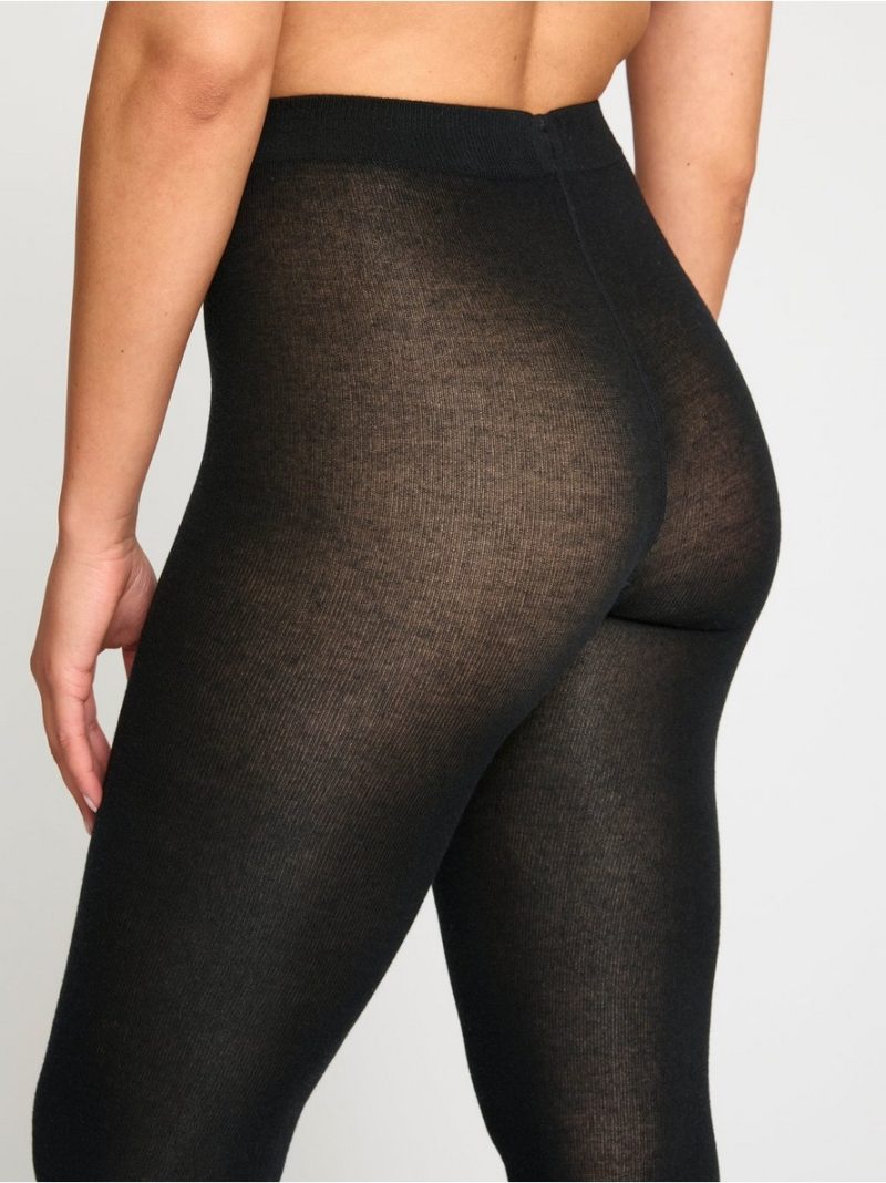 Knitted cotton blend tights - 8410849-80