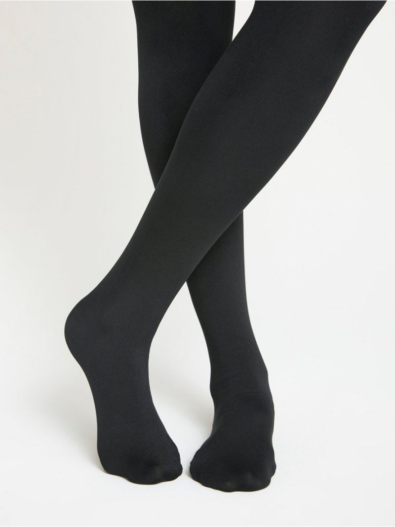 Tights with brushed inside - 8410862-80