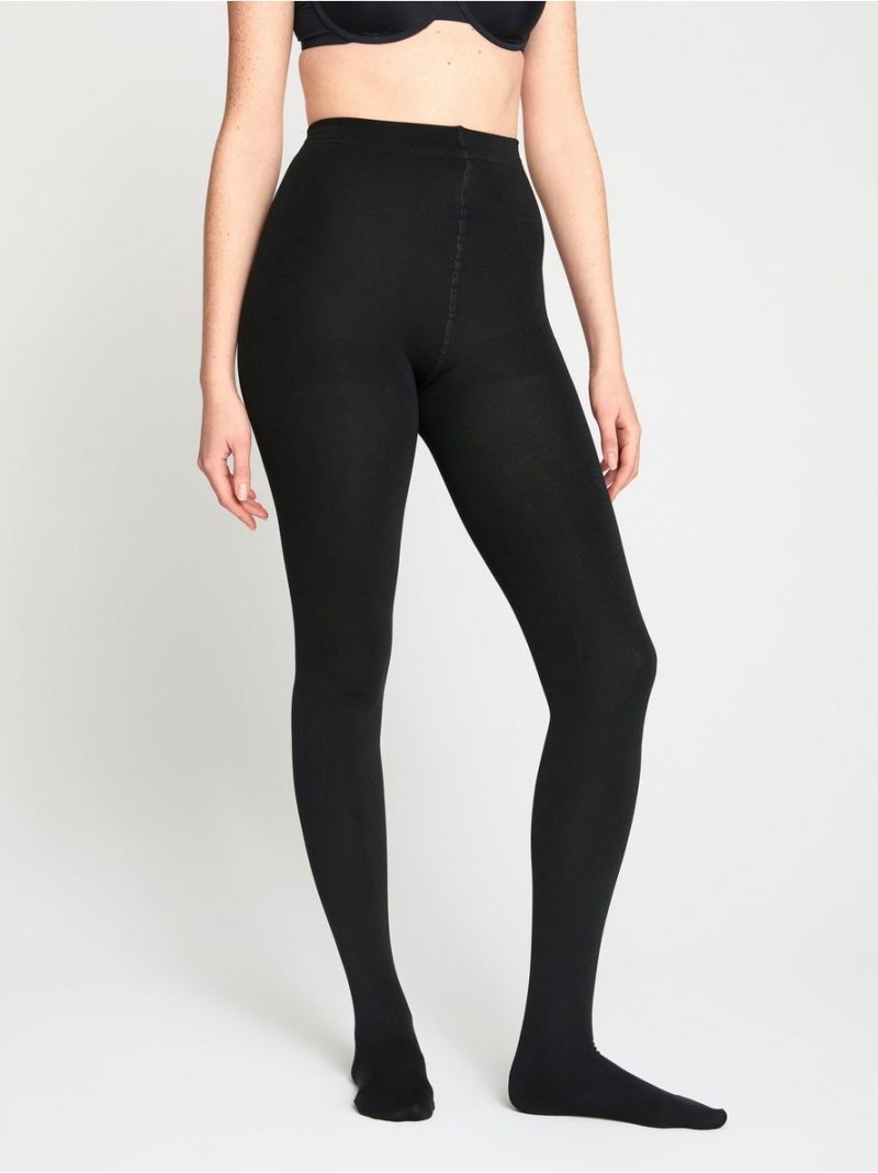- Tights with brushed inside Tights with brushed inside - 8410862-80