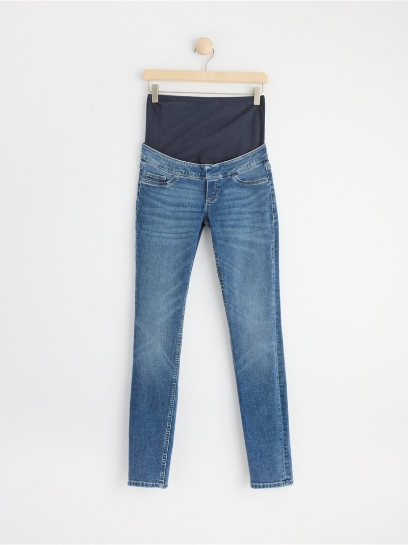 MOM SLIM Tova soft maternity jeans - 8443191-766