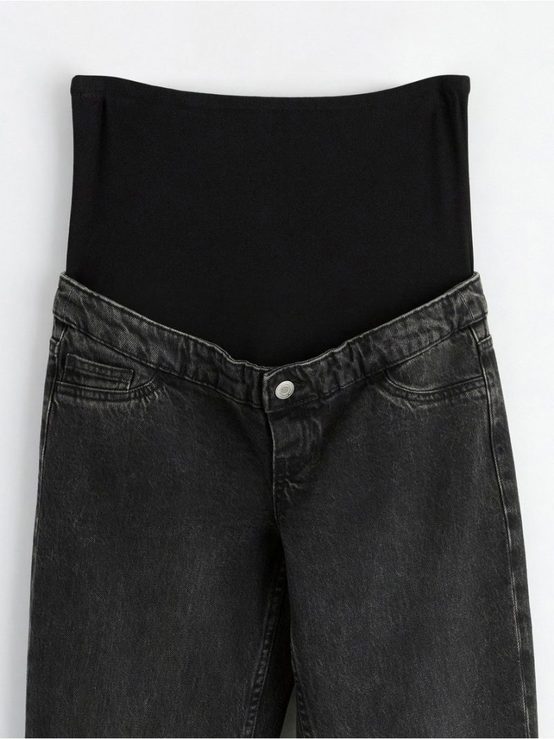 MOM STRAIGHT Nea cropped  maternity jeans - 8446256-80