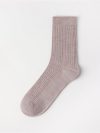 Cable-knit merino wool blend socks - 8452518-4959