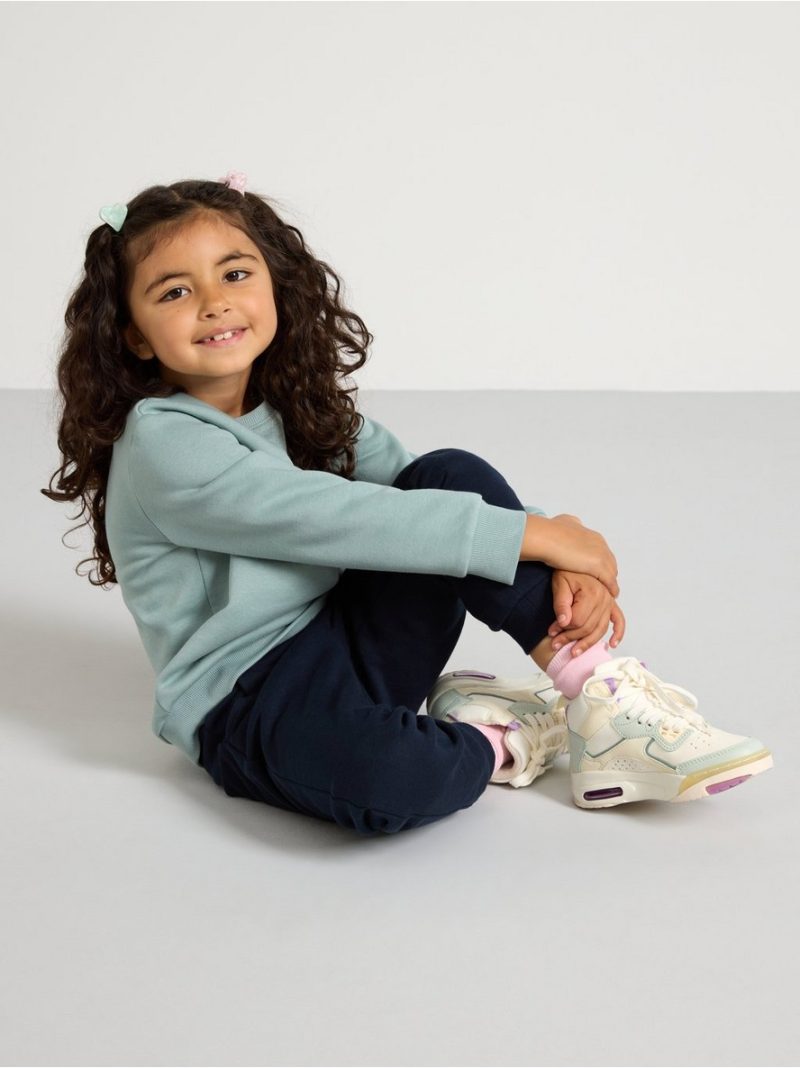 Joggers with brushed inside - 8457941-2521