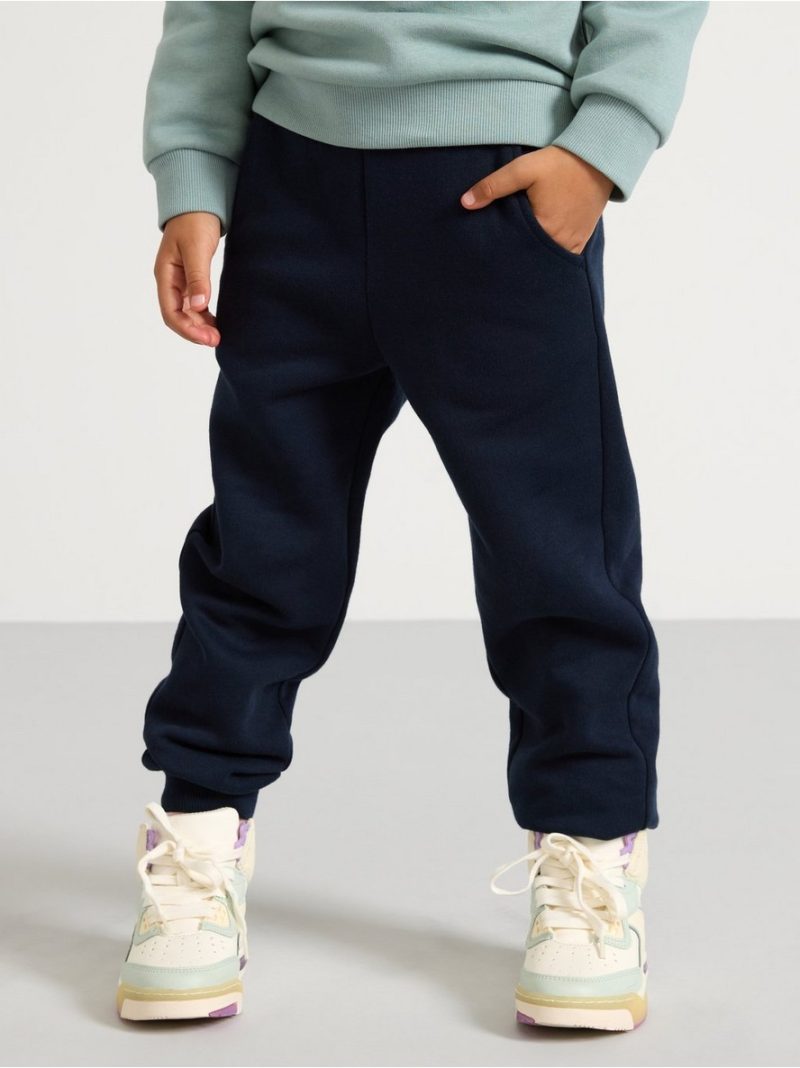 Joggers with brushed inside - 8457941-2521