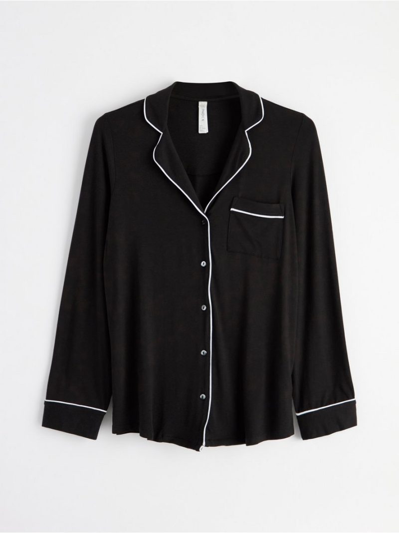 Pyjama shirt in soft jersey - 8503336-80