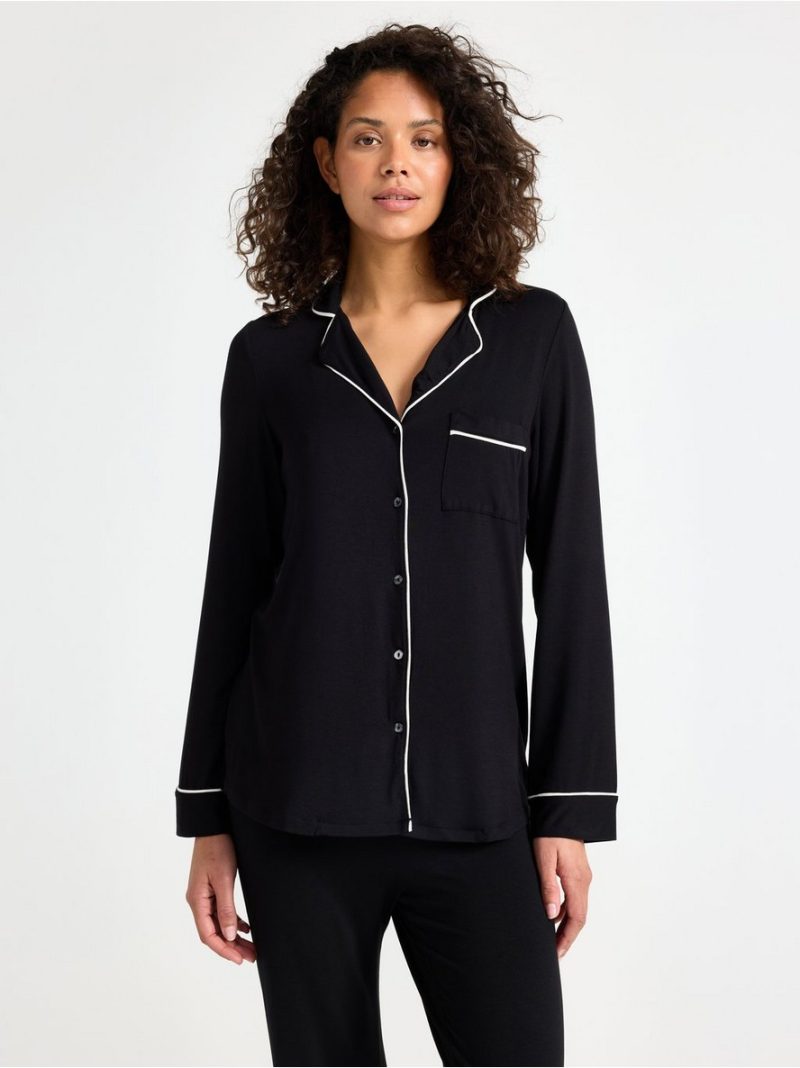 Pyjama shirt in soft jersey - 8503336-80