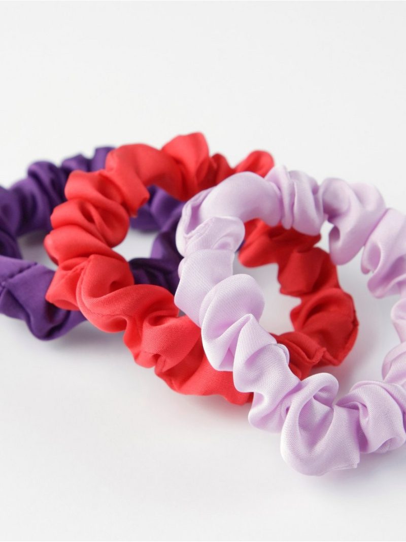 3-pack satin scrunchies - 8522040-9613