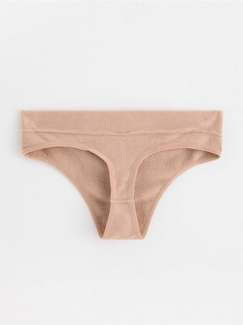 Seamless thong regular waist - 8534343-4412