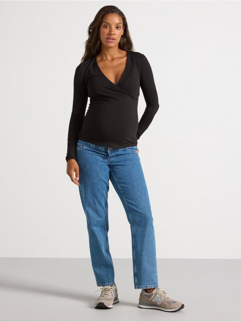 MOM  wrapover nursing top - 8540626-80