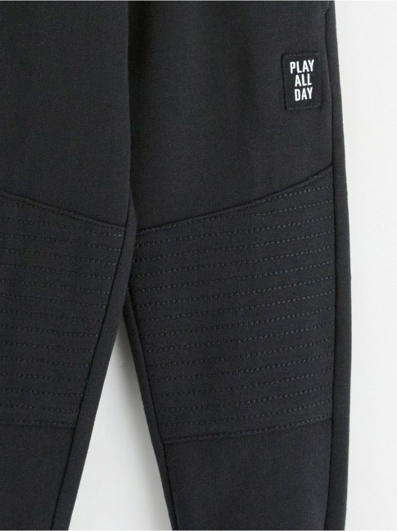 Joggers with reinforced knees - 8558233-6959