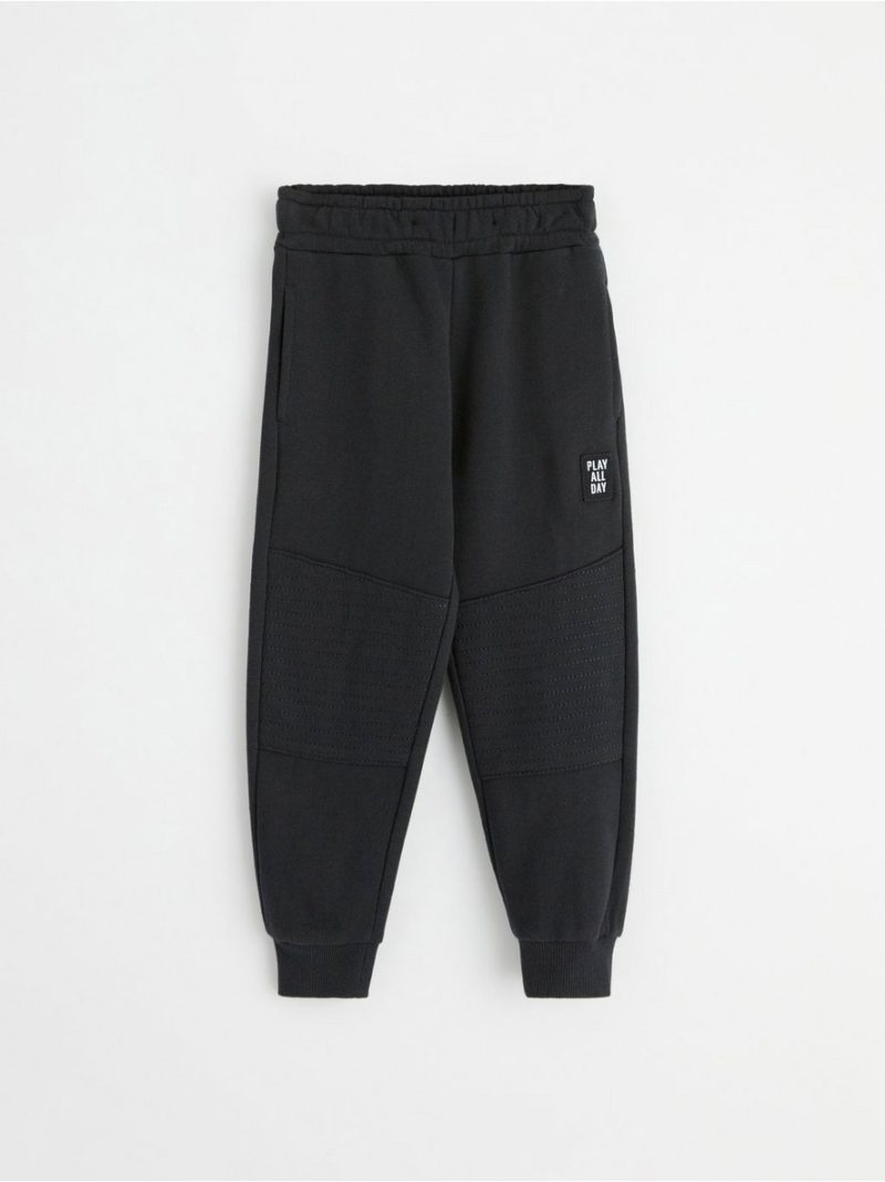 Joggers with reinforced knees - 8558233-6959