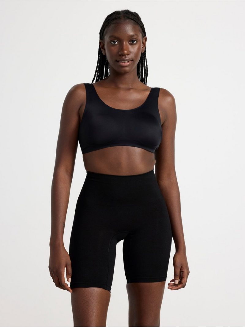 Shaping biker briefs with medium support - 8560089-80