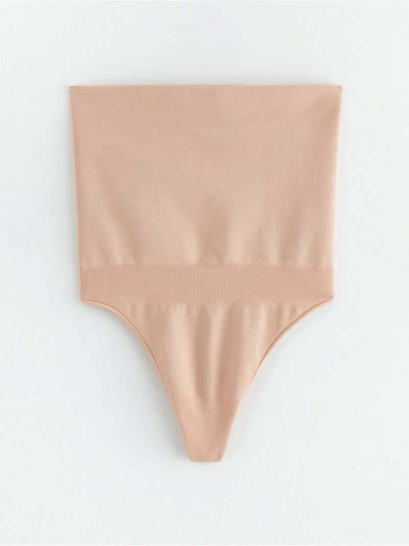 Zonal support shaping thong - 8560090-6793