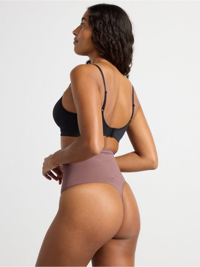 Zonal support shaping thong - 8560090-9507