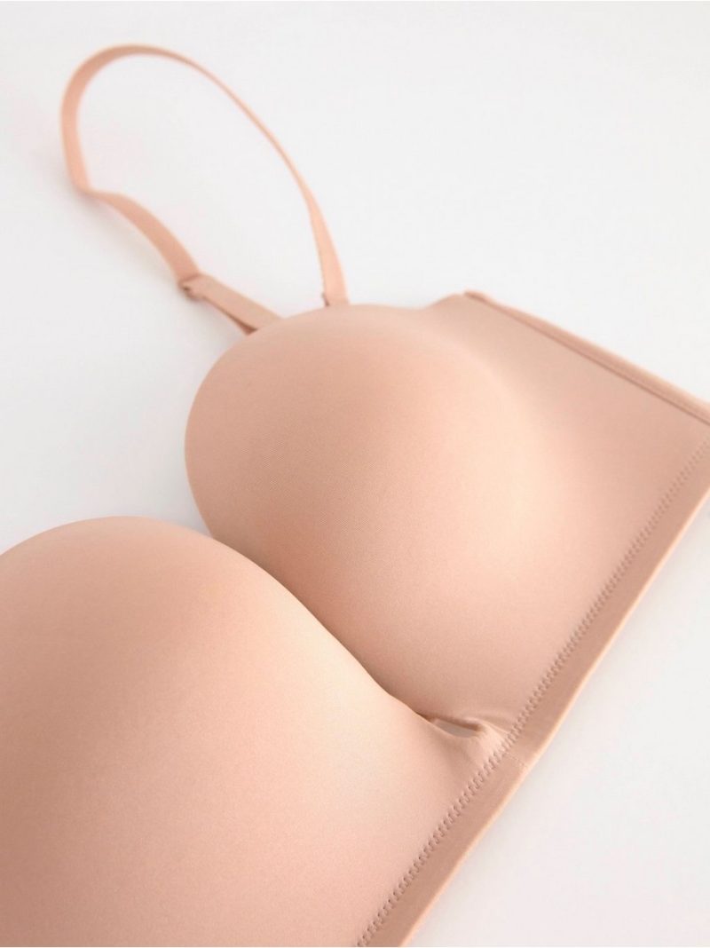 Strapless deep plunge push-up bra - 8580023-4412