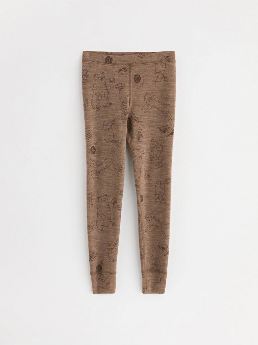 Leggings in merino wool - 8583145-1715
