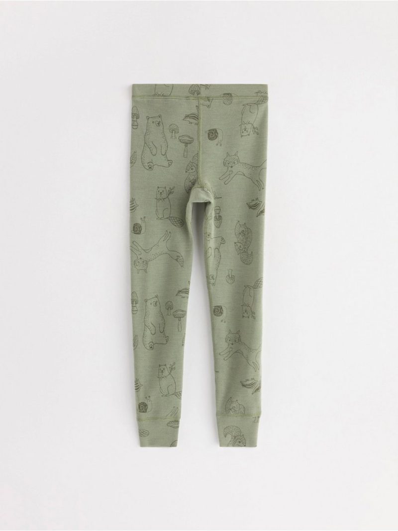 Leggings in merino wool - 8583145-8878