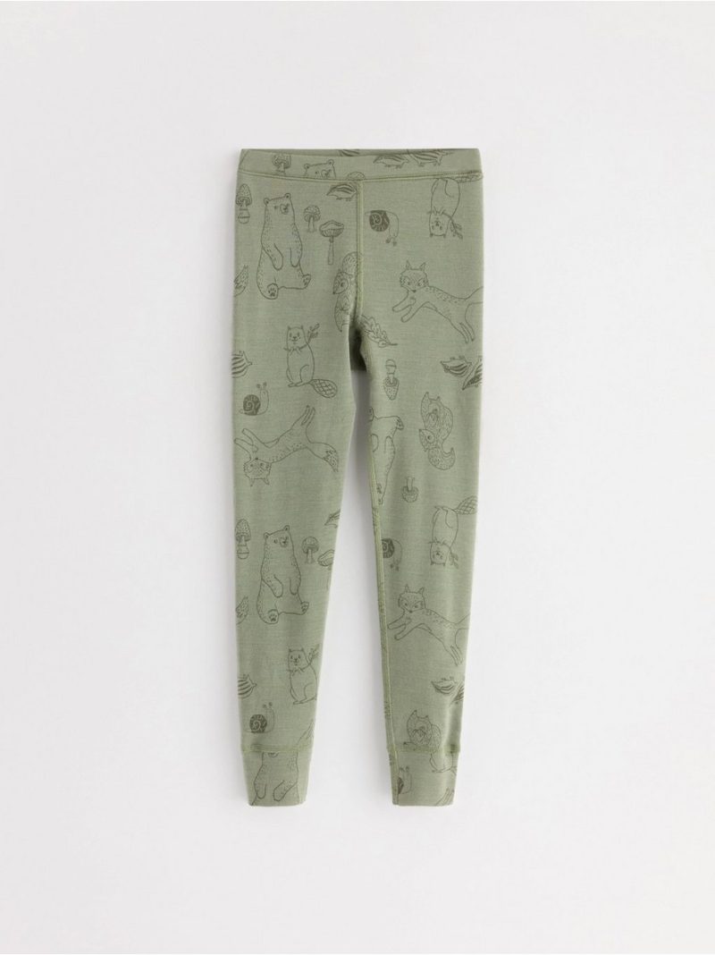 Leggings in merino wool - 8583145-8878