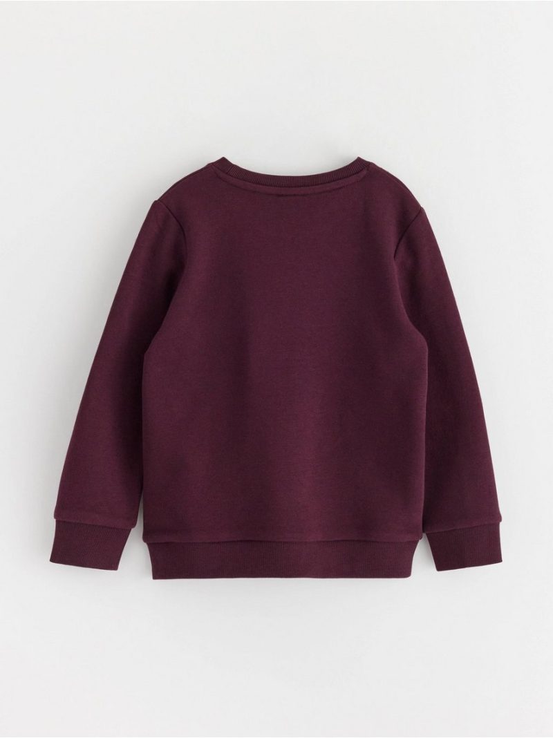 Sweatshirt with brushed inside - 8597413-7268