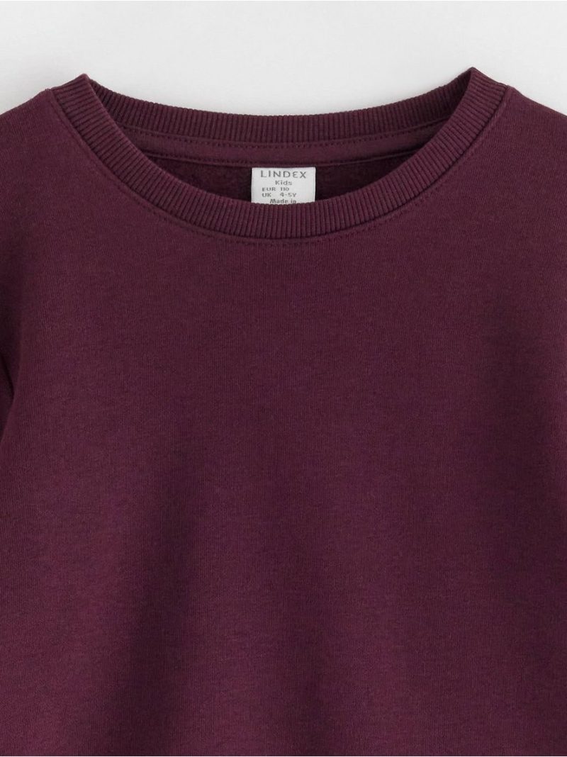 Sweatshirt with brushed inside - 8597413-7268