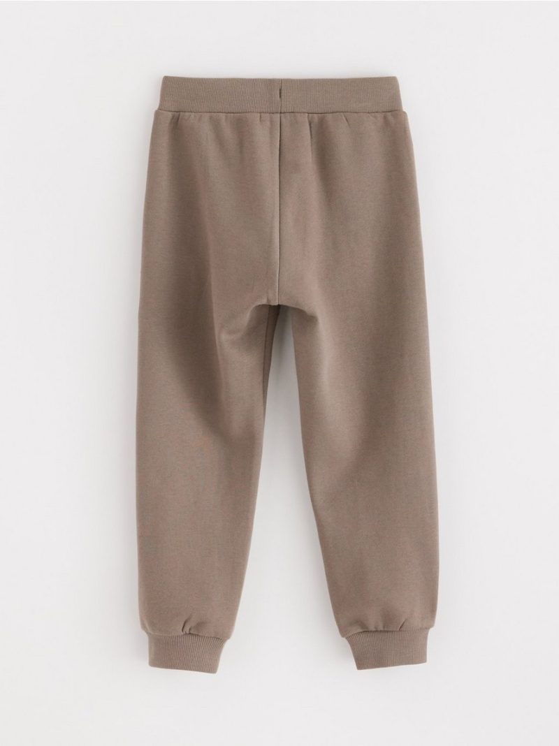 Joggers with brushed inside - 8597416-8176