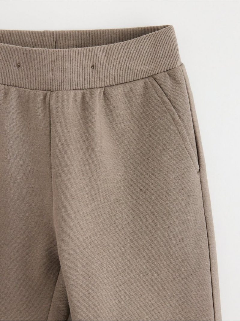 Joggers with brushed inside - 8597416-8176