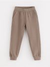 Joggers with brushed inside - 8597416-8176