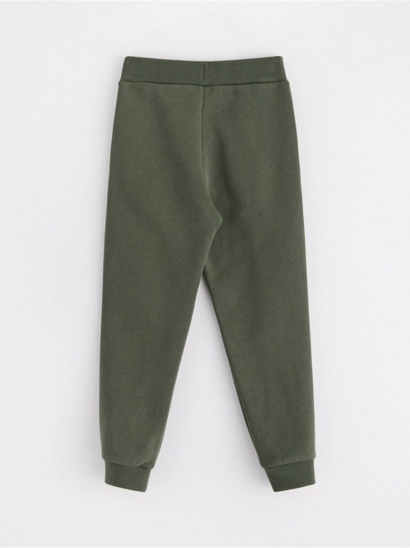 Joggers with brushed inside - 8597416-8611
