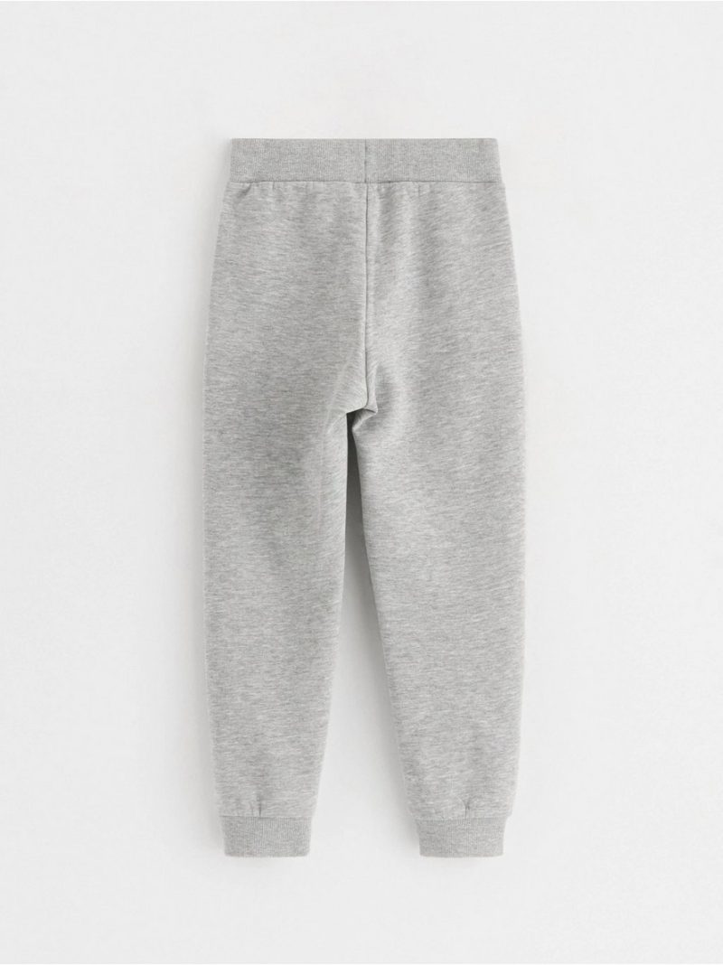 Joggers with brushed inside - 8597417-7692