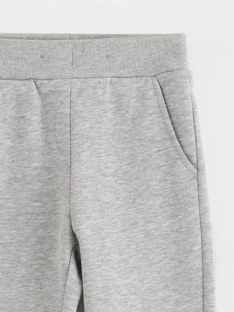 Joggers with brushed inside - 8597417-7692