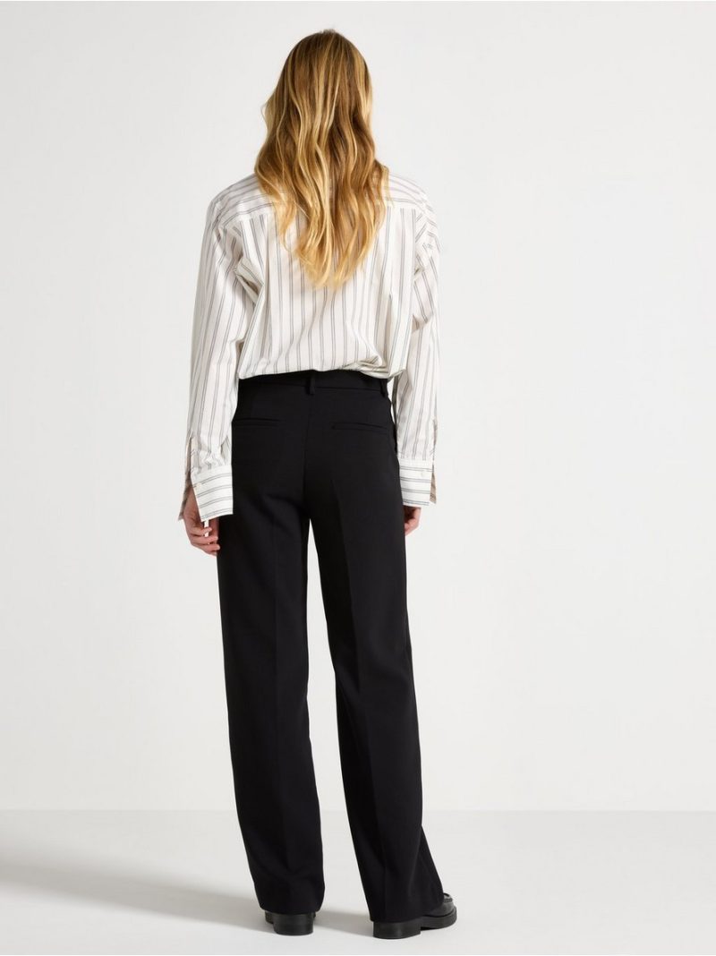 NOOR straight trousers with regular waist - 8601684-80